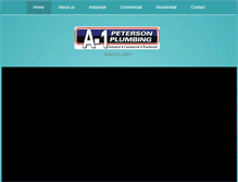 Tablet Screenshot of a-1peterson.com